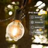 150Ft Waterproof LED String Lights – Warm White Outdoor Fairy Lights for Patio, Wedding, and Backyard Decor
