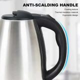 Stainless Steel Smart Kettle – 1500W Whistle Tea & Coffee Thermo Pot