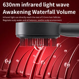 Electric Scalp Massager with Infrared Light – Hair Growth Comb & Oil Applicator for Anti-Hair Loss
