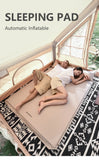 Self-Inflating Camping Sleeping Pad with Built-In Pillow and Sponge Filling