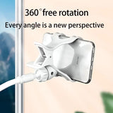 360° Flexible Phone Holder Stand – Universal Clip Mount for Bed, Desk & Hands-Free Viewing