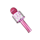 Wireless Karaoke Microphone with Bluetooth Speaker – Handheld USB Mic for Singing & Recording