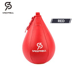 Boxing Speed Ball for Reflex, Coordination & Punch Training – PU Leather Speed Bag for Adults