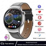 Advanced Full Steel Smartwatch with Bluetooth Calling & Health Tracking