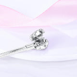 925 Sterling Silver Charm Bracelet for Women – Heart, Star, Moon & More
