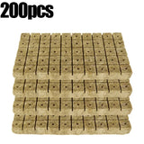 50pc Sponge Block Starter Plugs - Hydroponic Grow Cubes for Seed Starting & Plant Propagation