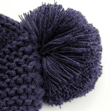 Conjunto de gorro y guantes de invierno para bebé: gorro de punto polar cálido con protección para los oídos para niños y niñas