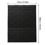 3D Peel and Stick Wall Panels – Waterproof Self-Adhesive Foam Wallpaper for Home Decor