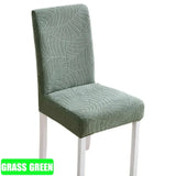 Elastic Jacquard Dining Chair Cover – Soft, Stretchable, and Wrinkle-Resistant Protector