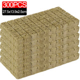 Rockwool Starter Plugs for Hydroponics - Seed Starter Cubes for Plant Propagation