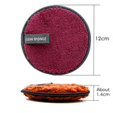 5-Pack Reusable Makeup Remover Pads – Microfiber & Sponge Cleansing Set for Face & Body
