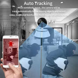 8MP PTZ Security Camera – AI Human Tracking & Full Color Night Vision