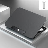 Gaming Laptop Cooling Pad – Dual Fan, Adjustable Stand & USB Hub