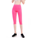 High-Waisted Capri Leggings with Pockets – Tummy Control Workout Yoga Pants