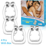 Magnetic Anti-Snoring Nose Clip – Silicone Snore Stopper for Quiet Sleep & Sleep Apnea Relief