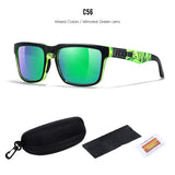 KDEAM Polarized Sunglasses – Trendy UV400 Square Frame Eyewear for Men & Women