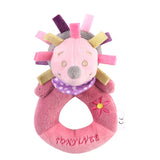 Plush Elephant Baby Rattle Toy – Soft Teether & Musical Hand Bell for Newborns
