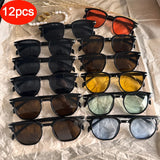Gafas de sol retro cuadradas y ovaladas: elegantes gafas unisex con protección UV400 para hombres y mujeres 🕶✨