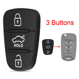 Hyundai & Kia Key Fob Button Pad Replacement – 3-Button Rubber Pad