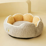 Ultra-Plush Cat Bed – Warm, Cozy & Machine-Washable Pet Sleeping Nest