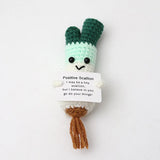Handmade Knitted Plant-Themed Decorative Doll