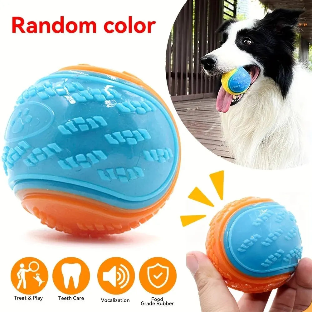 Durable TPR Dog Ball – Chew-Resistant Toy for Interactive Play