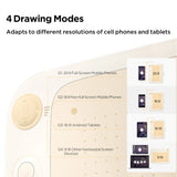 Ultra-Portable Digital Drawing Tablet with Stylus for Android, Windows, Mac & Chromebook