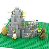 Mini Modern Building Block Rockery Set – Creative Architecture Model Toy for Teens & Adults