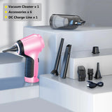 95000Pa Cordless Car Vacuum Cleaner - 4-in-1 Handheld Wet/Dry Vacuum for Home & Auto