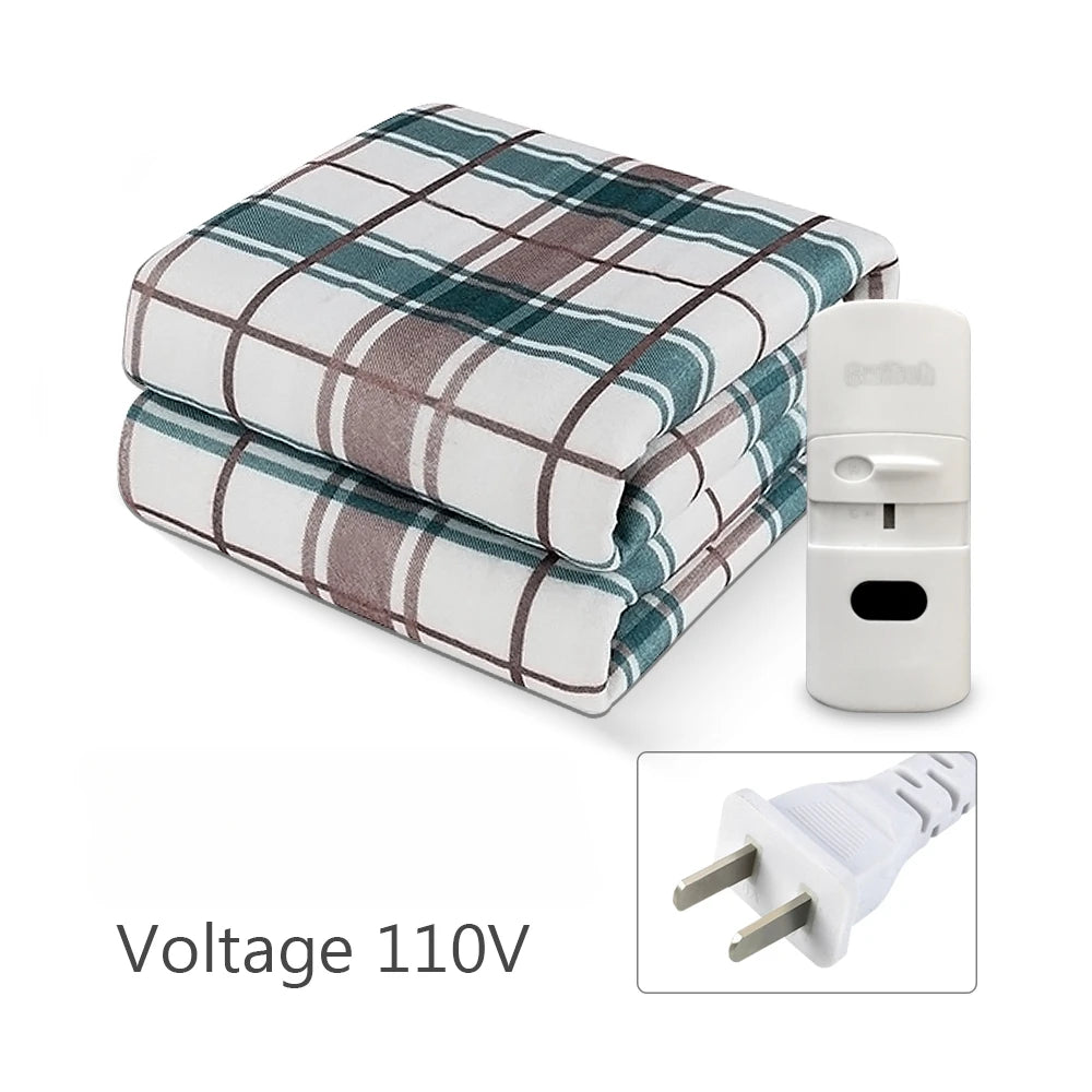 Electric Under Blanket with Thermostat – Dual & Single Control Heating Pad for Bed Warmth