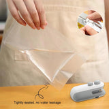 Mini selladora térmica portátil: máquina selladora de bolsas portátil para envasado de alimentos