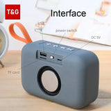 Portable Bluetooth Soundbar – Wireless Mini Speaker with FM Radio, TF Card Support & Waterproof Design