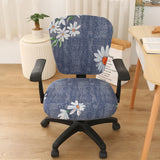 Stretchable Chair Covers 2-Pack – Spandex, Universal Fit for Office & Dining Chairs