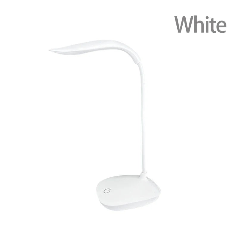 Portable LED Desk Lamp with USB Charging and Touch Dimming – Eye Protection for Study & Office