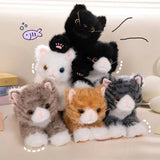 Realistic Cat Plush Toy - Ultra-Soft Stuffed Kitten in 5 Colors (40/50cm)
