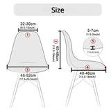 Waterproof Jacquard Chair Covers – Stretchable & Stain-Resistant for Dining & Bar Chairs