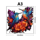 Wooden Animal Jigsaw Puzzle – Creative Brain Game for Teens & Adults