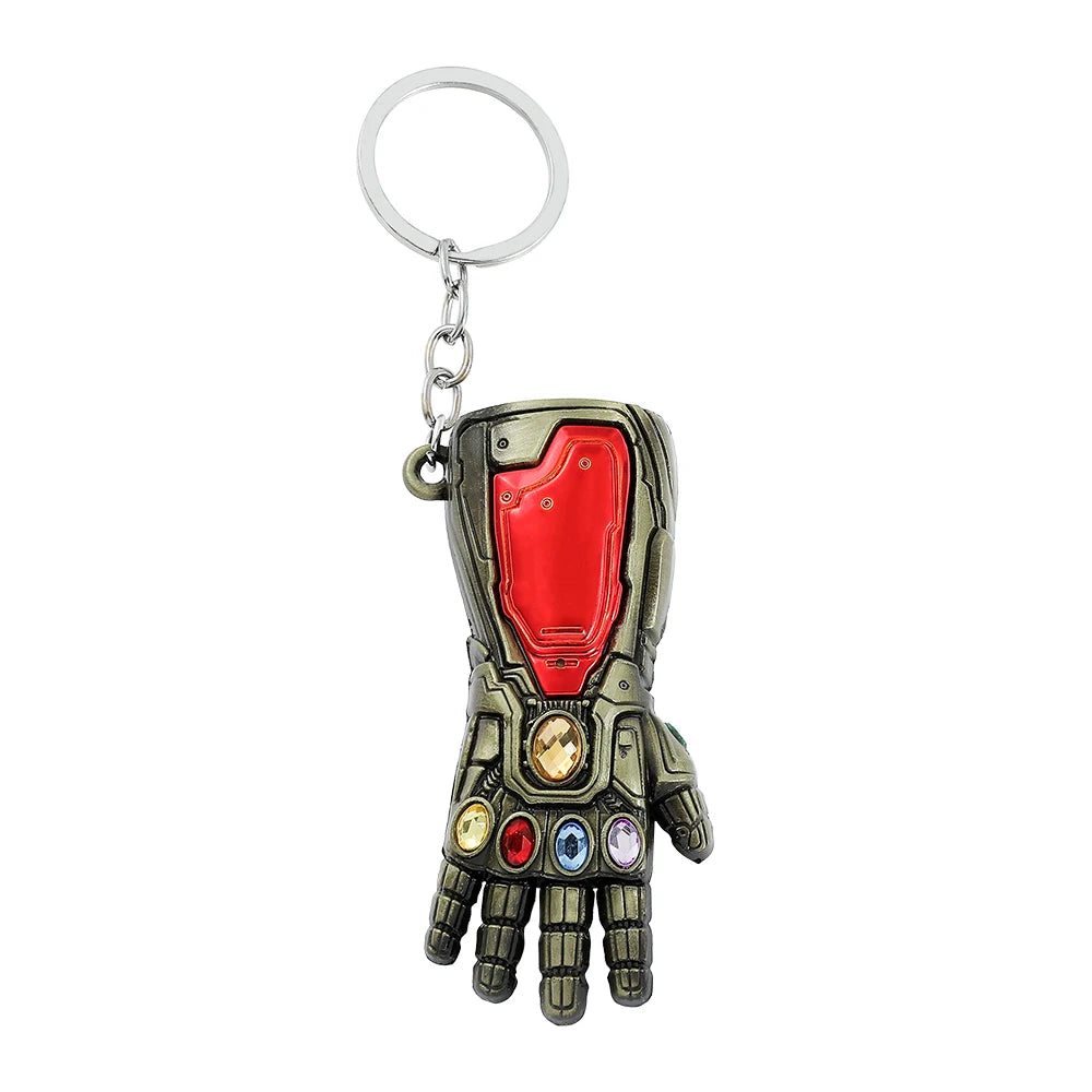 Marvel Avengers Iron Man Infinity Gauntlet Keychain – Official Collectible Keyring