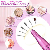 Rechargeable 40000RPM Electric Nail Drill Machine for Acrylic and Gel Nails