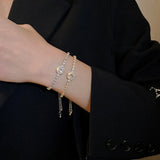 Classic Heart Link Bracelet for Women