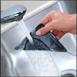 Reusable Non-Slip Rug Grippers - Washable Triangle Carpet Tape for Tile & Hardwood Floors