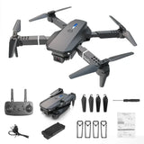 E88 Mini Foldable Drone with 4K Camera – WiFi FPV RC Quadcopter for Kids & Beginners