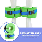 Aquatic Exercise Cuffs - 2pc Water Aerobics Weights for Pool Workouts
