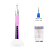 Cordless 35000RPM Rechargeable Electric Nail Drill with Brushless Motor