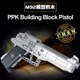 Rubber Band Shooting M4A1 Sniper Rifle Building Block Toy – Compatible with Major Brands