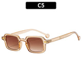 Luxurious Rectangle & Oval Vintage Sunglasses – UV400 Designer Shades for Men & Women