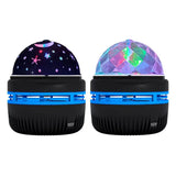 Star & Moon Projection Lamp – 360° Rotating Night Light for Kids & Home Ambience