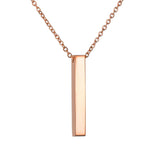 Personalized Engraved Name Necklace – Custom Stainless Steel Pendant for Men & Women
