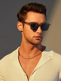 Men’s UV400 Rectangle Sunglasses – Stylish & Protective Outdoor Eyewear