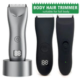 Professional Rechargeable Hair Clipper & Beard Trimmer - All-in-One Body Grooming Kit for Men